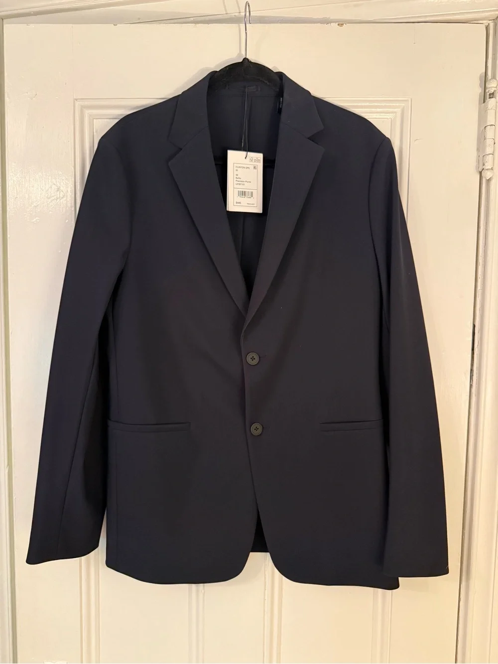 Theory Clinton Blazer in Precision Ponte